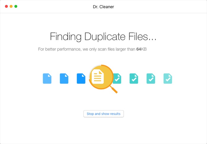 Dr. Cleaner -mte- Finding Duplicate Files
