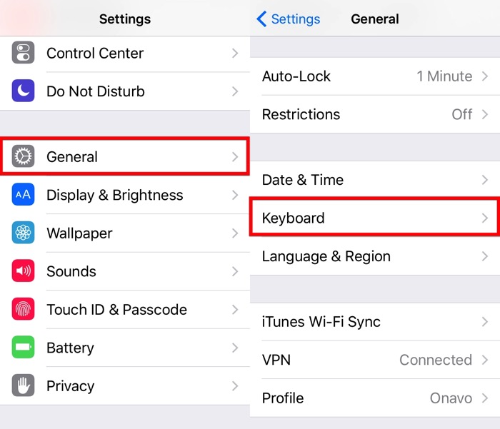 Next iOS Keyboard -mte- 02 - Settings