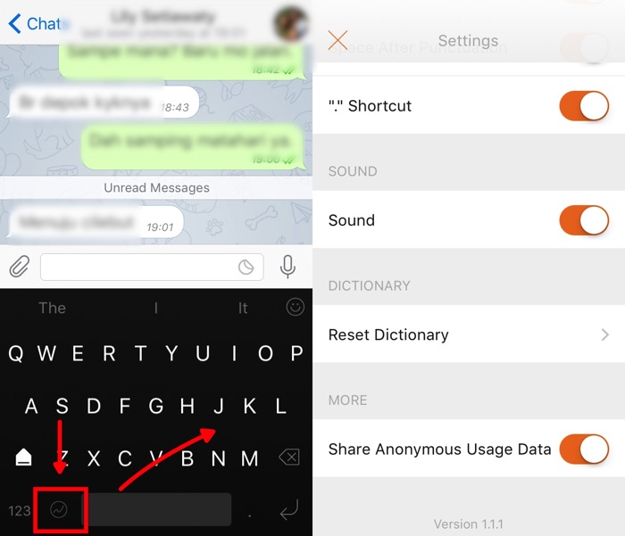 Next iOS Keyboard -mte- 05 - Keyboard Settings