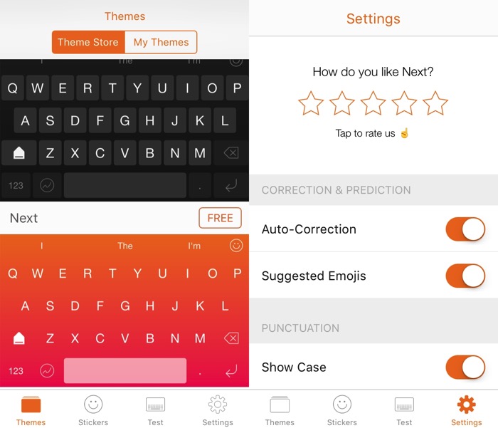 Next iOS Keyboard -mte- 07 - Keyboard Store