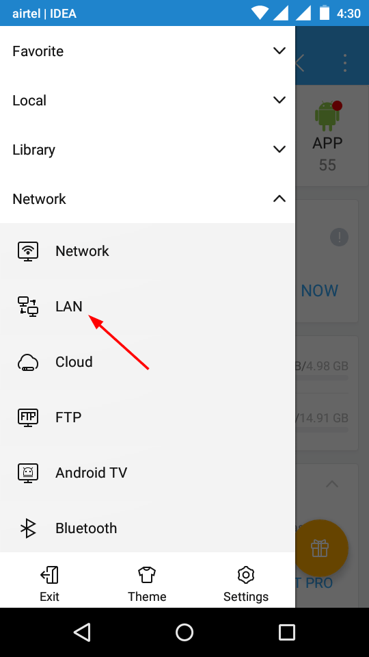 share-windows-folders-android-select-lan