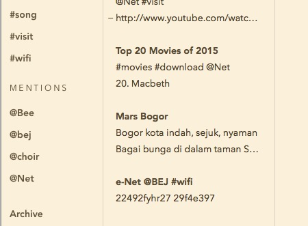 Letterspace -mte- 04 - hashtags and mentions Letterspace -mte- 04 - hashtags and mentions