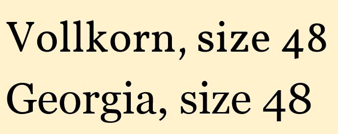 TFAC-Vollkorn-GeorgiaComparison