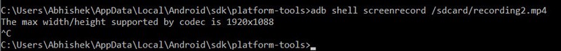 adb-screenrecord adb-screenrecord