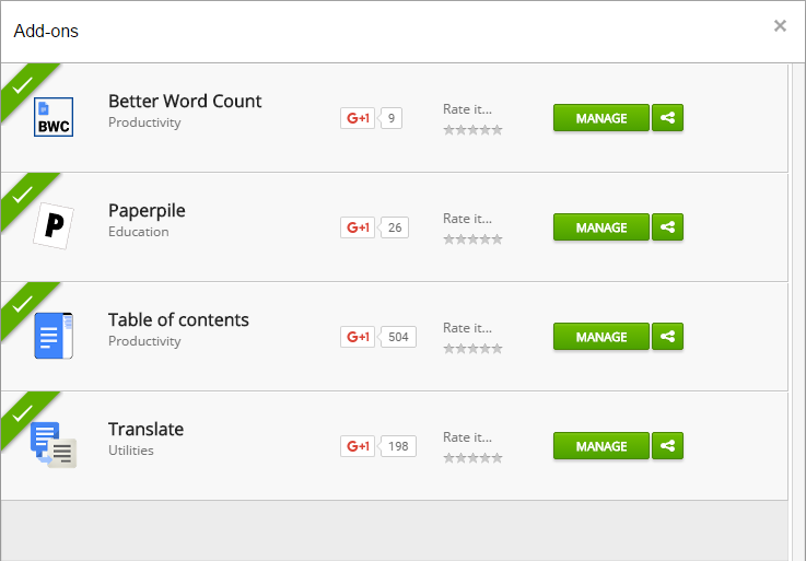 gdocsextensions-addons