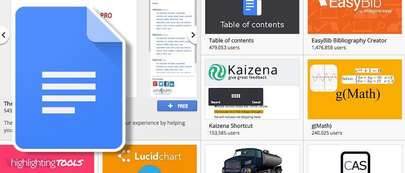 Google Docs Add-Ons: How-To and Recommended