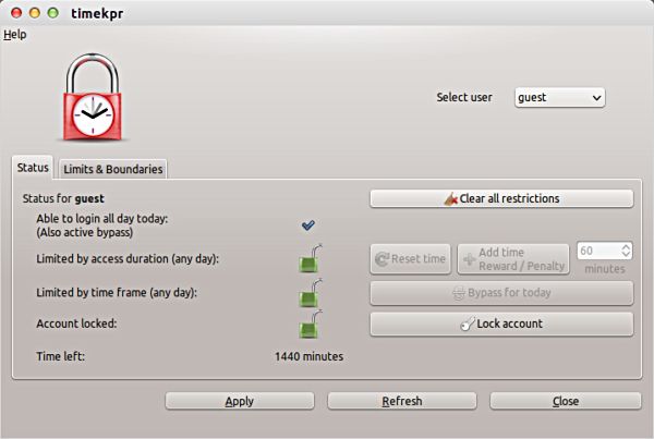timekpr-gui timekpr-gui