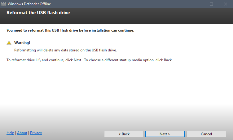 windows-defender-offline-format-warning windows-defender-offline-format-warning