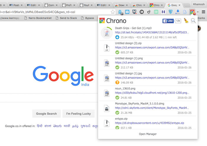 chrome-download-chrono