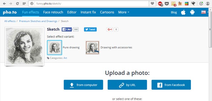 Add-Sketch-Effect-To-Photos-Pho.to-Upload-Photo