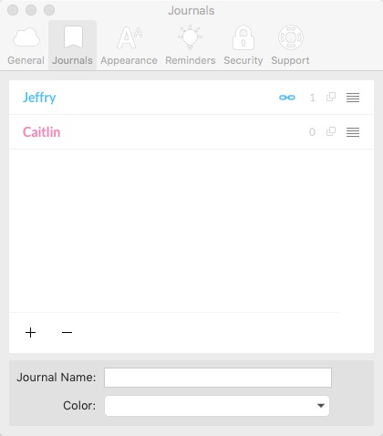 Day One -mte- multiple journals Day One -mte- multiple journals