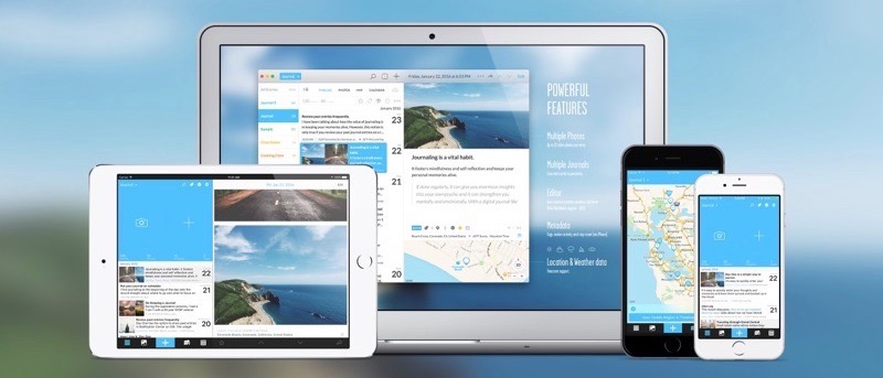 Keep Beautiful Journal in Mac, iPhone, and iPad with Day One