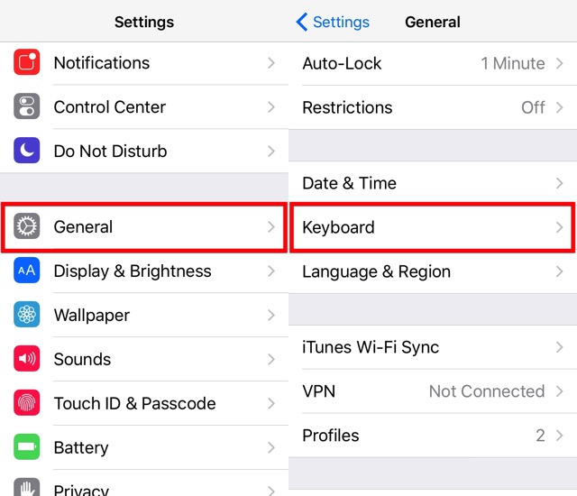 MiMo -mte- Settings Keyboard