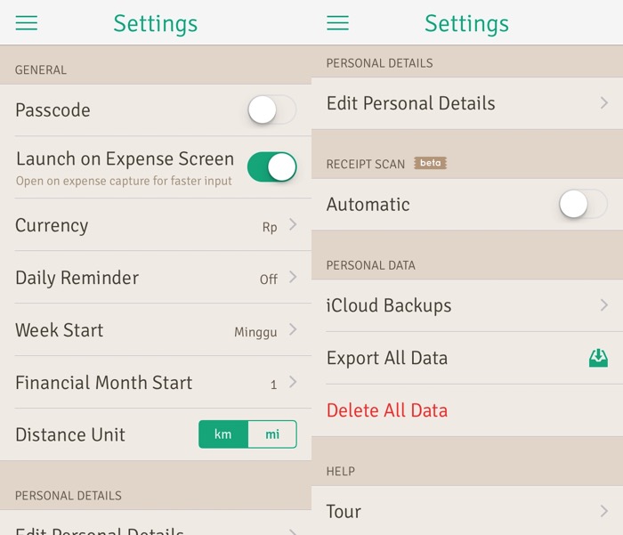 Wally -mte- settings