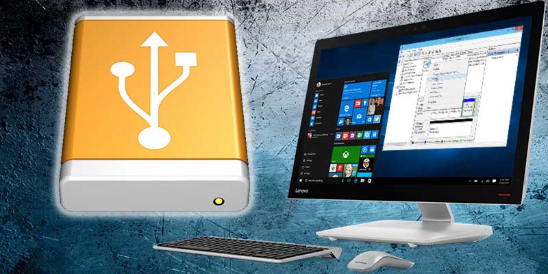 How to Partition an External Hard Disk in Windows 10 Featured Image