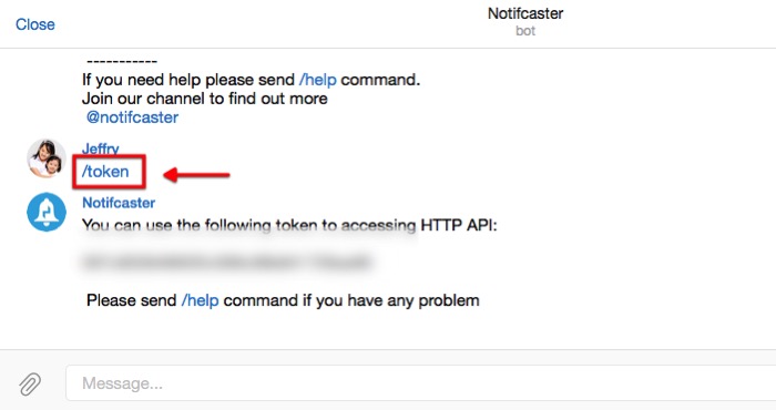 Wordpress n Telegram -mte- get token Wordpress n Telegram -mte- get token