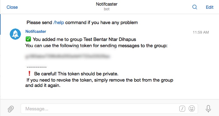Wordpress n Telegram -mte- token group Wordpress n Telegram -mte- token group