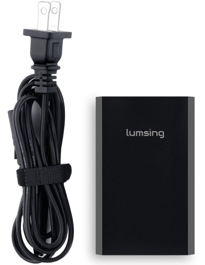 lumsing-5-port-usb-box-contents