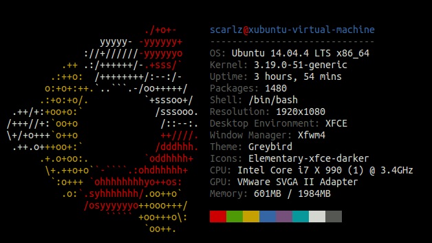 Neofetch Alias Output