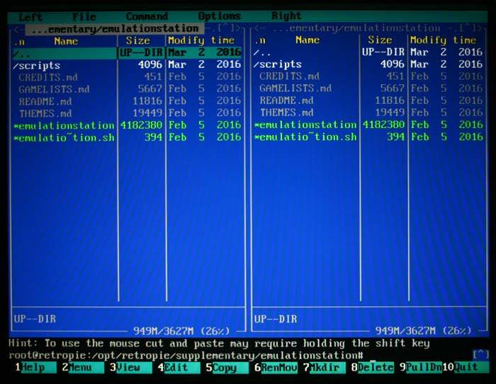 retropie-config-first-directory retropie-config-first-directory
