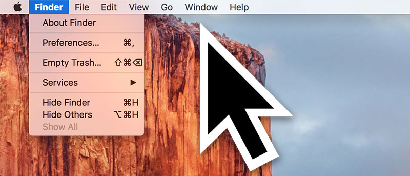 How to Stop the Cursor from Getting Bigger in OS X El Capitan