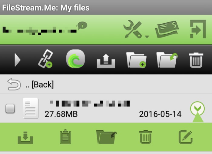 Filestream -mte- Android