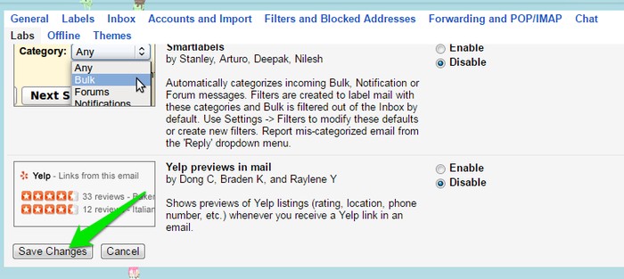 Quote-Phrase-in-Gmail-Save-Changes