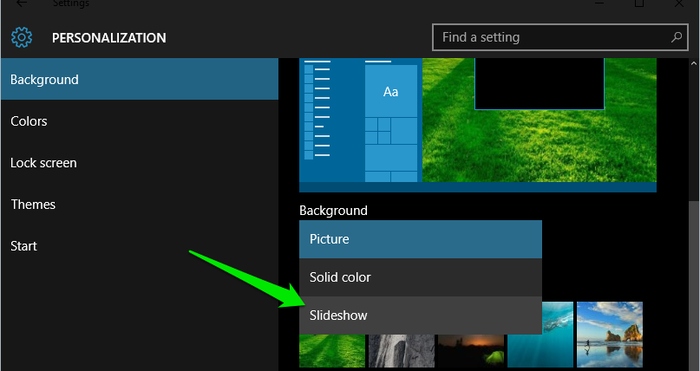 Windows-10-Slideshow-Slideshow