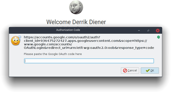 pidgin-oauth-code