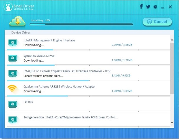 snaildriver-updating
