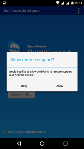 teamviewer-allow-connection