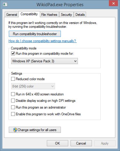 Altno-Wikid-Compatibility