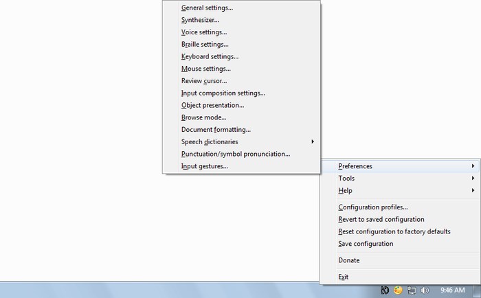 Tools-For-blind-NVDA