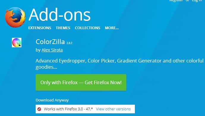 WebInter-ColorZilla-AddonPage WebInter-ColorZilla-AddonPage