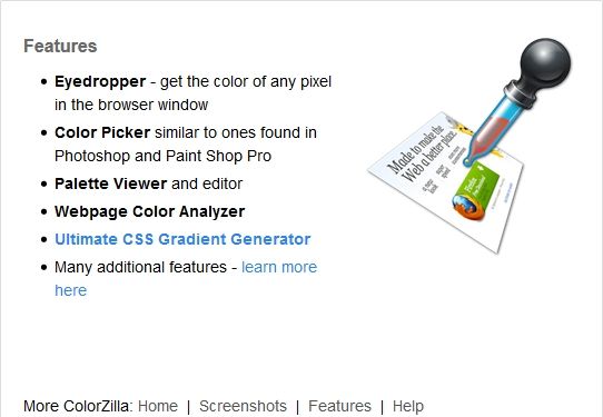 WebInter-ColorZilla-InstallPage WebInter-ColorZilla-InstallPage