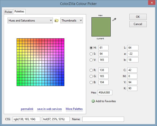 WebInter-ColorZilla-Palettes WebInter-ColorZilla-Palettes