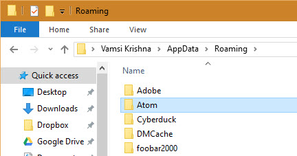 reset-win-programs-roaming-folder
