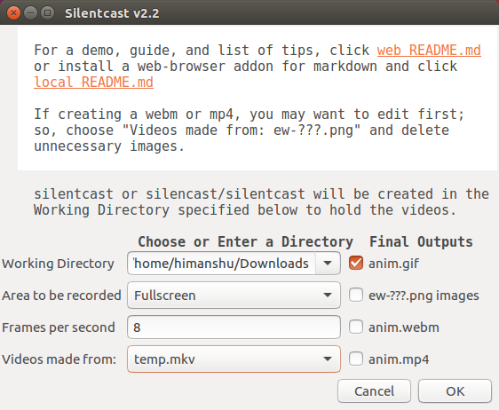 silentcast-download-dir