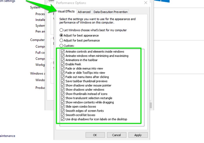 Adjust-Windows-Menu-Animations-Adjust-Visual-effects