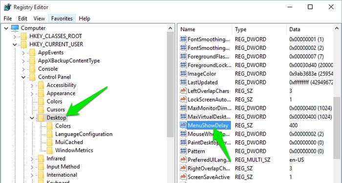 Adjust-Windows-Menu-Animations-MenuShowDelay