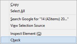 CHK-CheckFox-ContextMenu CHK-CheckFox-ContextMenu