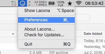 Lacona -mte- Open Preferences Lacona -mte- Open Preferences