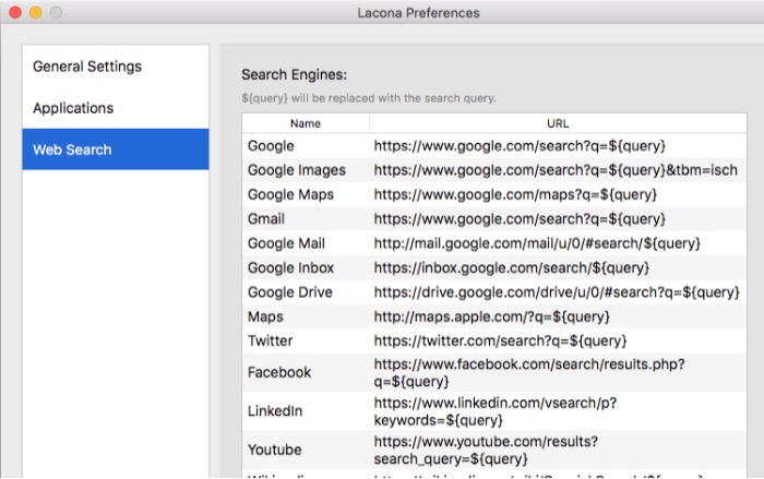 Lacona -mte- Preferences Web Search Lacona -mte- Preferences Web Search