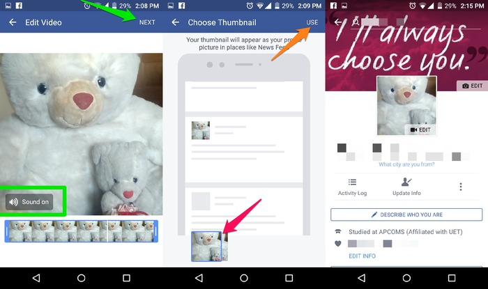 Set-Video-As-Facebook-Profile-Picture-Configure