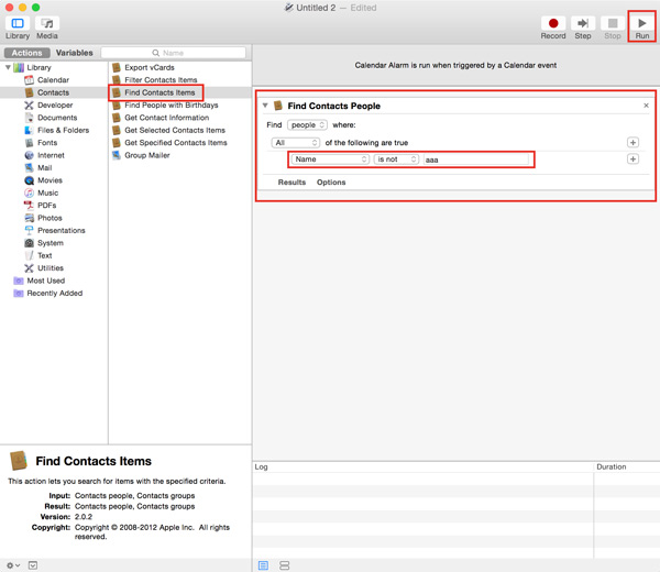 Backup-Contacts-Functions