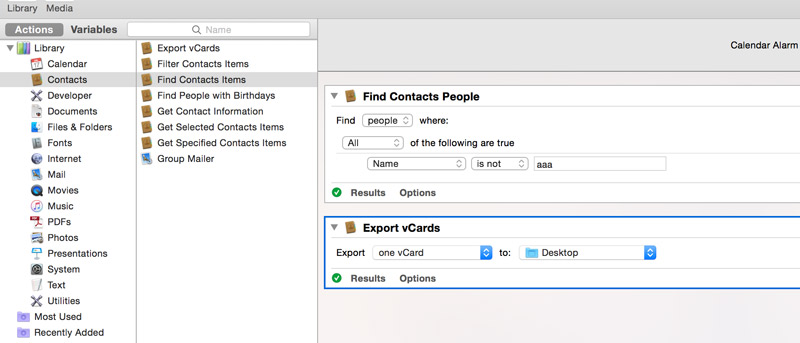 How to Automatically Back Up Contacts in OS X
