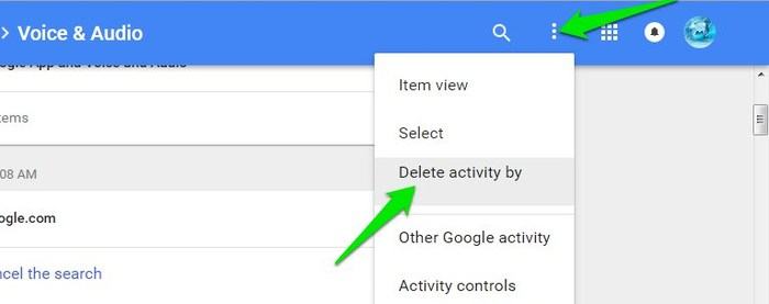 Delete-Google-Voice-Search-Delete-Activity-by