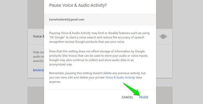 Delete-Google-Voice-Search-Pause