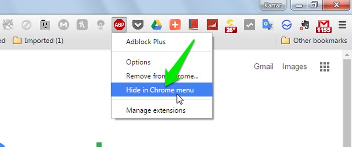 Organize-Chrome-Extension-buttons-Hide-extension-button Organize-Chrome-Extension-buttons-Hide-extension-button
