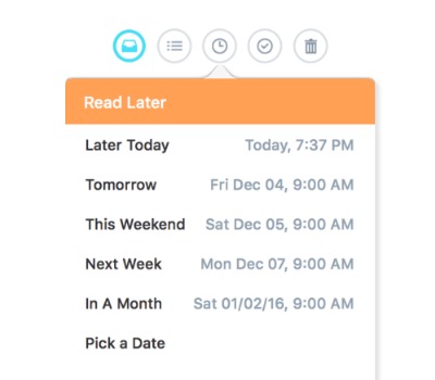 Polymail snooze Polymail snooze